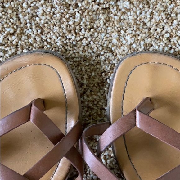Tan Strappy Sandals - Picture 4 of 4